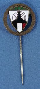 Kyffhauserbund Veterans Organization Bronze Shooting Award Stickpin