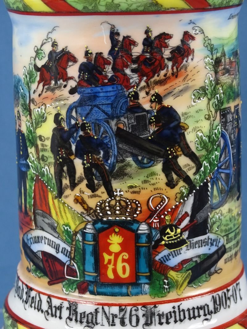 Named Imperial German 76th (5th Baden) Field Artillery Regiment Reservist Stein — image 2