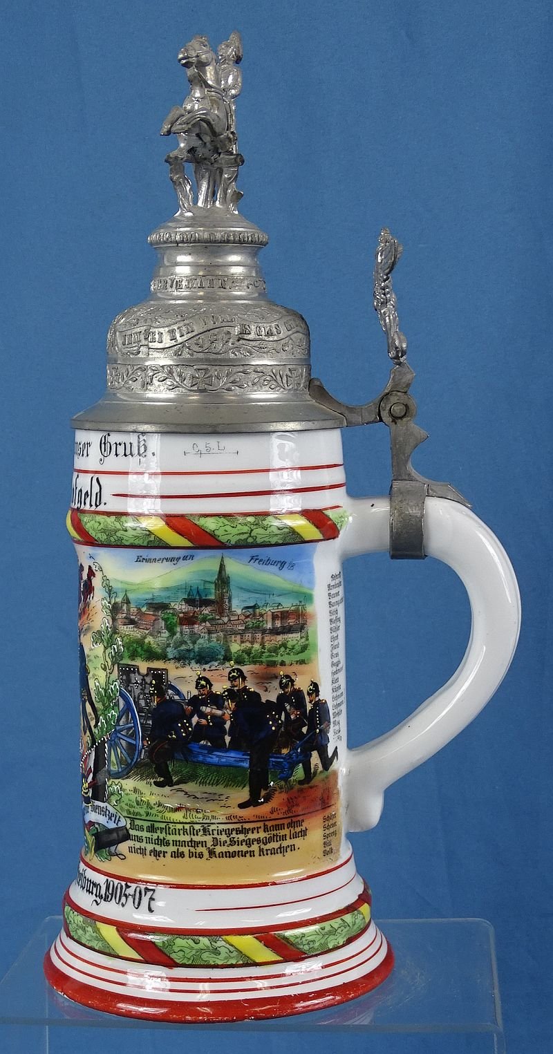 Named Imperial German 76th (5th Baden) Field Artillery Regiment Reservist Stein — image 3