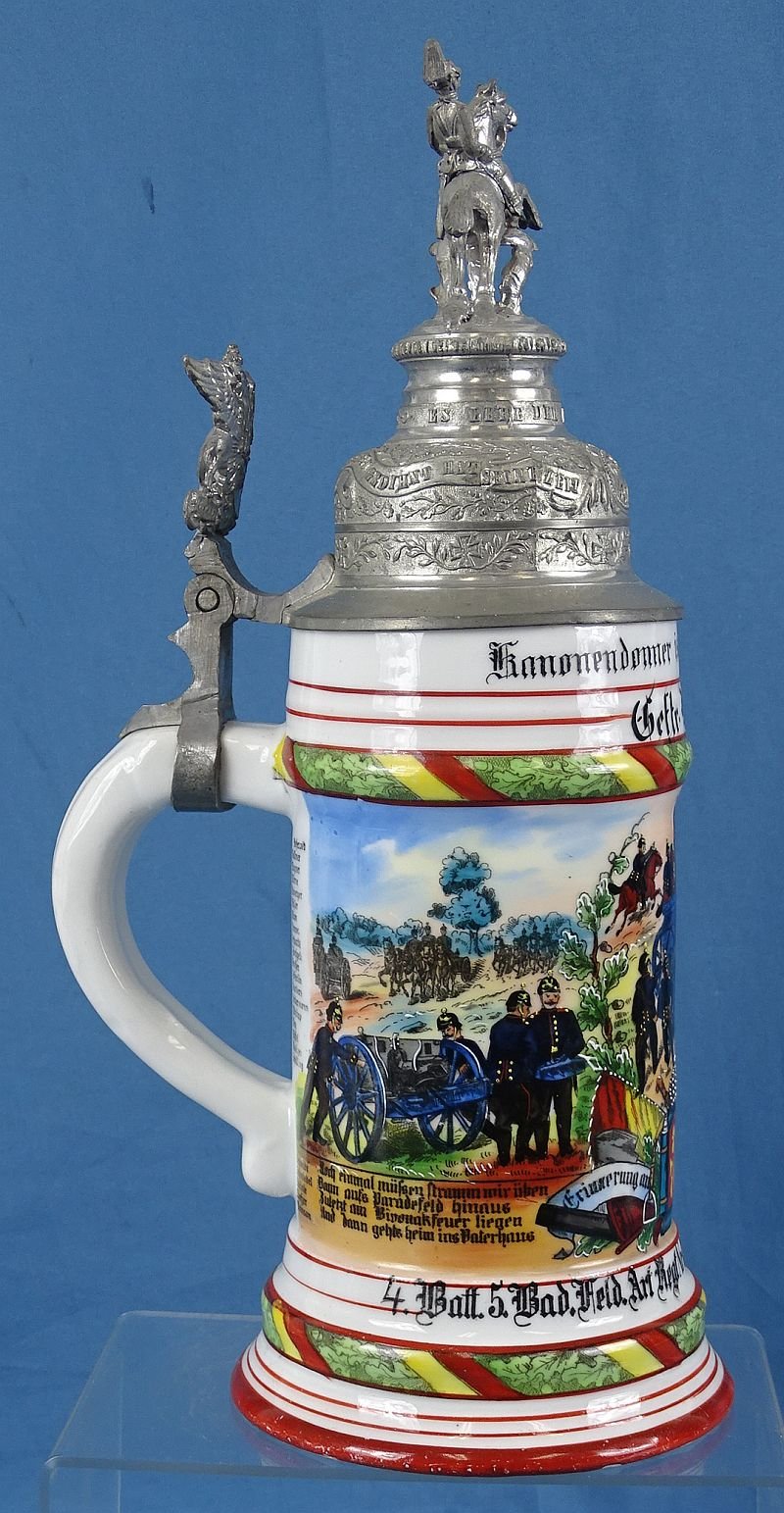 Named Imperial German 76th (5th Baden) Field Artillery Regiment Reservist Stein — image 4