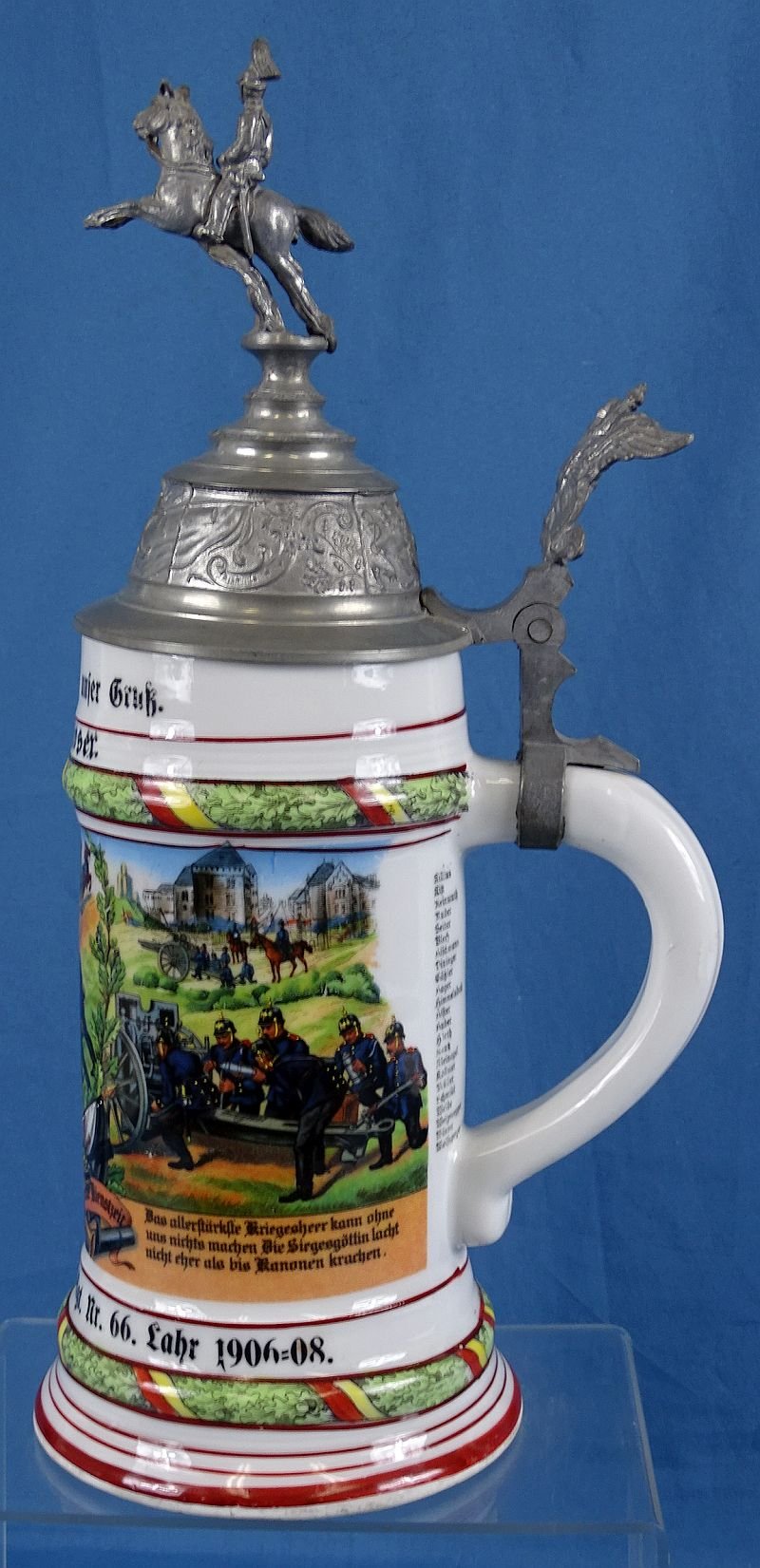 Named Imperial German 66th (4th Baden) Field Artillery Regiment Reservist Stein — image 2