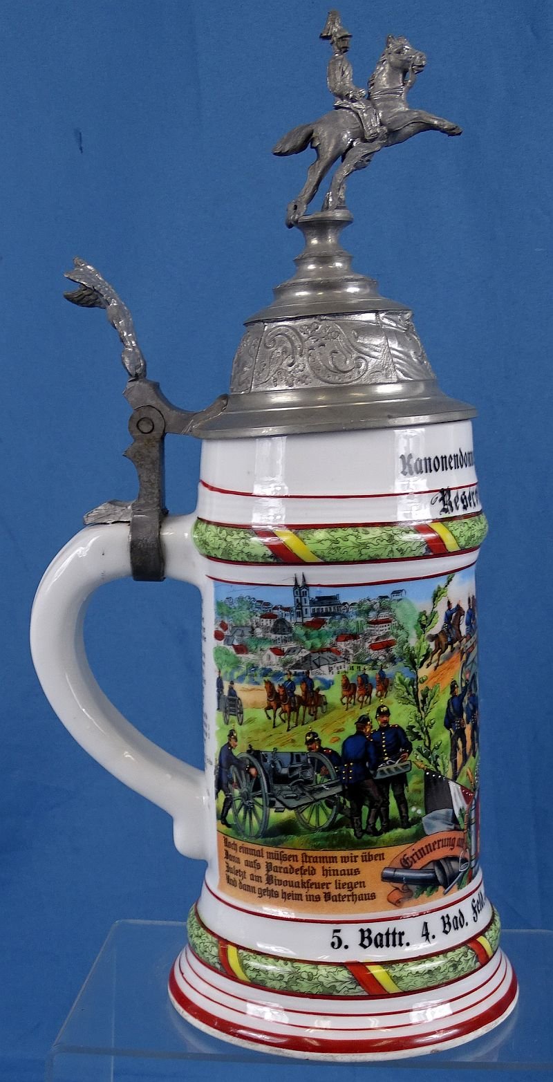 Named Imperial German 66th (4th Baden) Field Artillery Regiment Reservist Stein — image 3