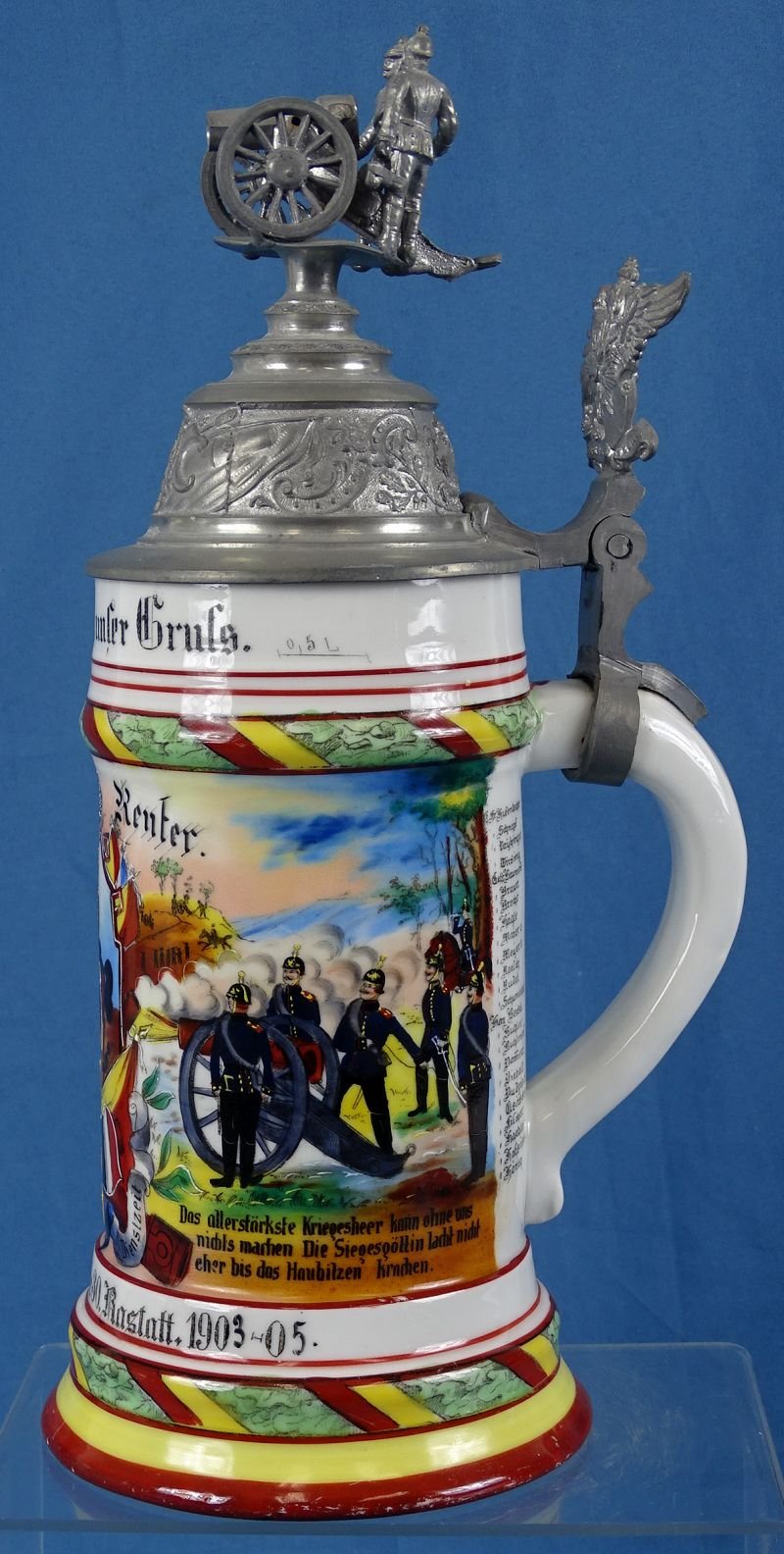 Named Imperial German 30th (2nd Baden) Field Artillery Regiment Reservist Stein — image 3