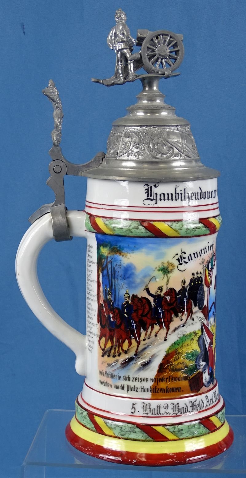 Named Imperial German 30th (2nd Baden) Field Artillery Regiment Reservist Stein — image 4