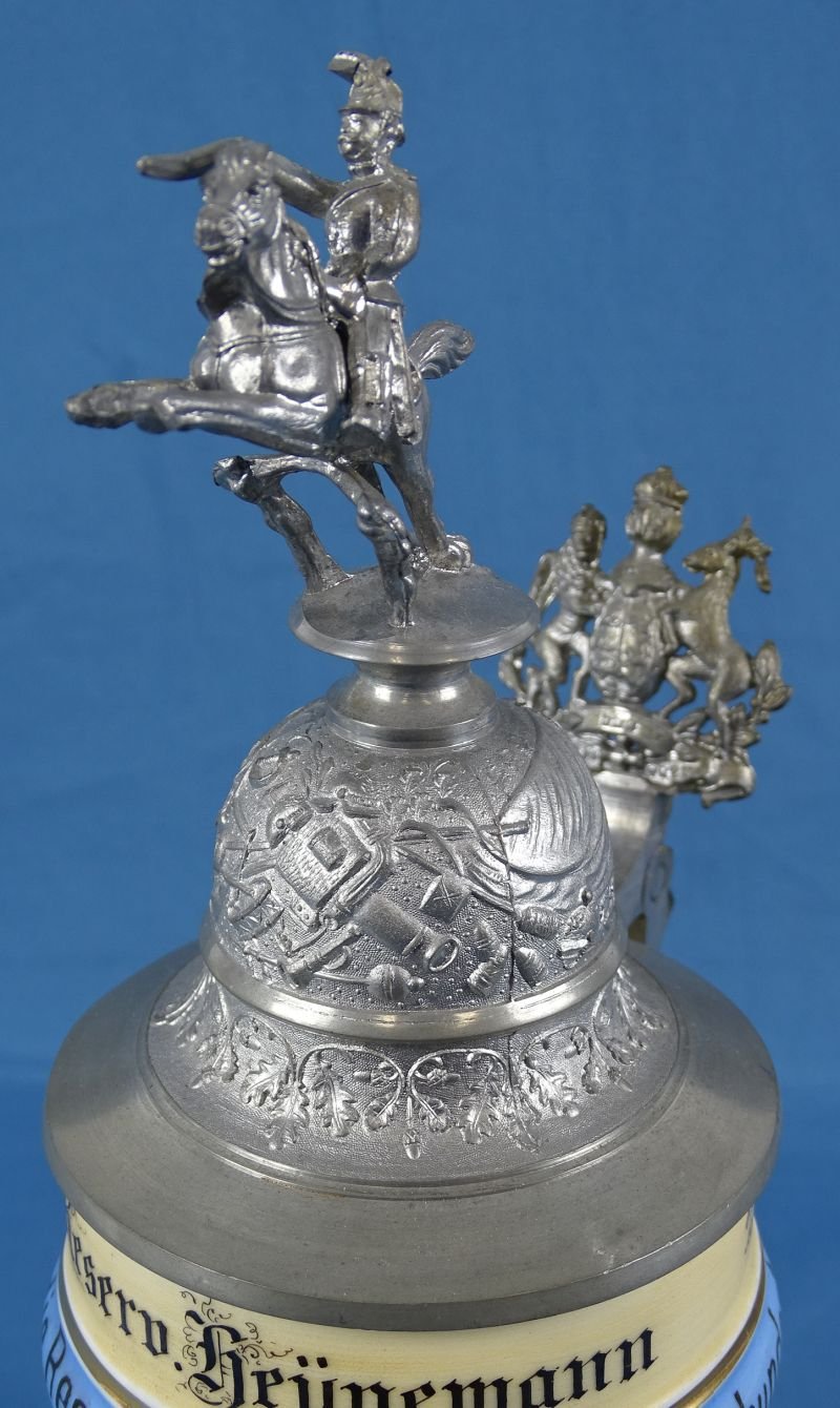 Imperial German 13th Wurttemberg Train Battalion Reservist Stein — image 6