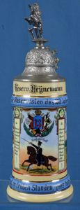 Imperial German 13th Wurttemberg Train Battalion Reservist Stein