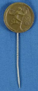 ADAC German Automobile Club Honor Badge in Bronze Stickpin by …