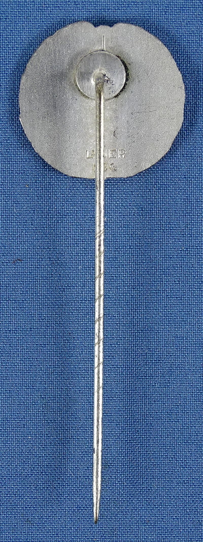 ADAC German Automobile Club Honor Badge in Silver Stickpin by Lauer — image 2