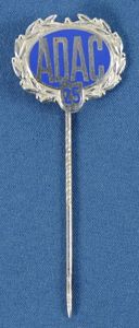 ADAC German Automobile Club 25 Year Member Badge Stickpin in …