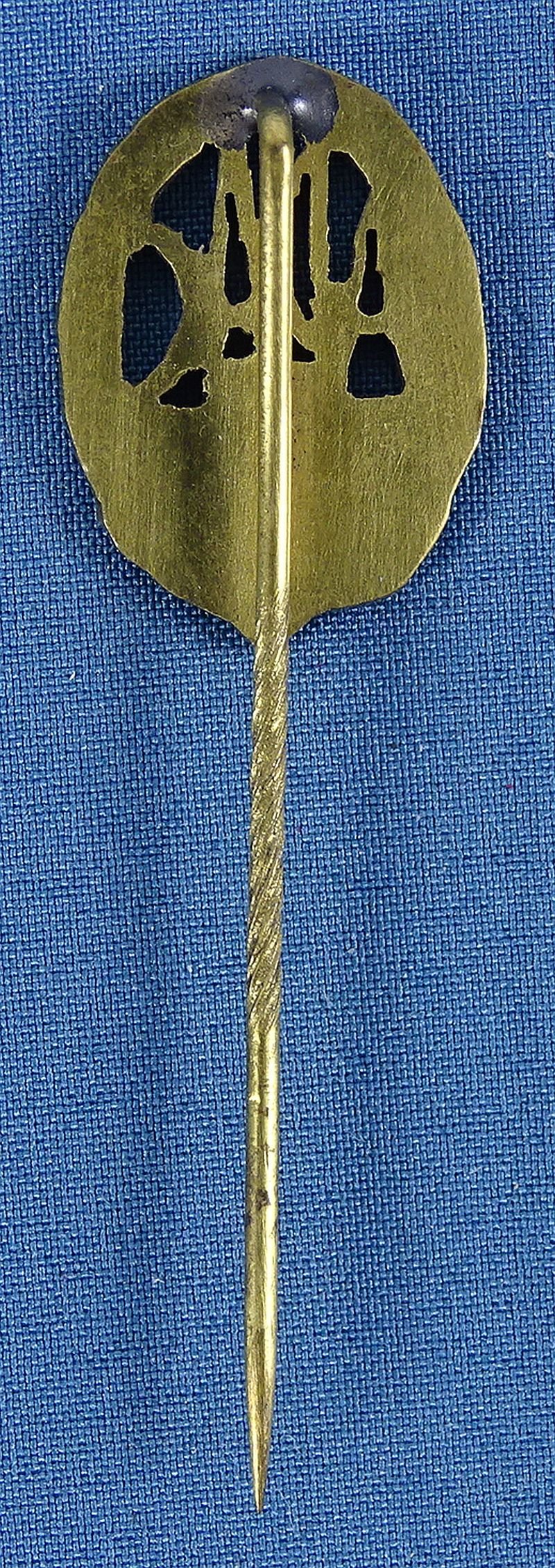 ADAC German Automobile Club Gau Wurttemberg Member Badge Stickpin — image 2