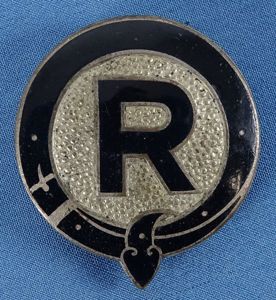 German Horse Breeding Association Badge by Lauer