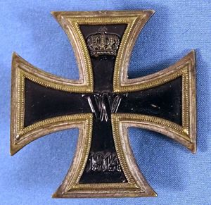 1914 Iron Cross First Class Converted From an Iron Cross …