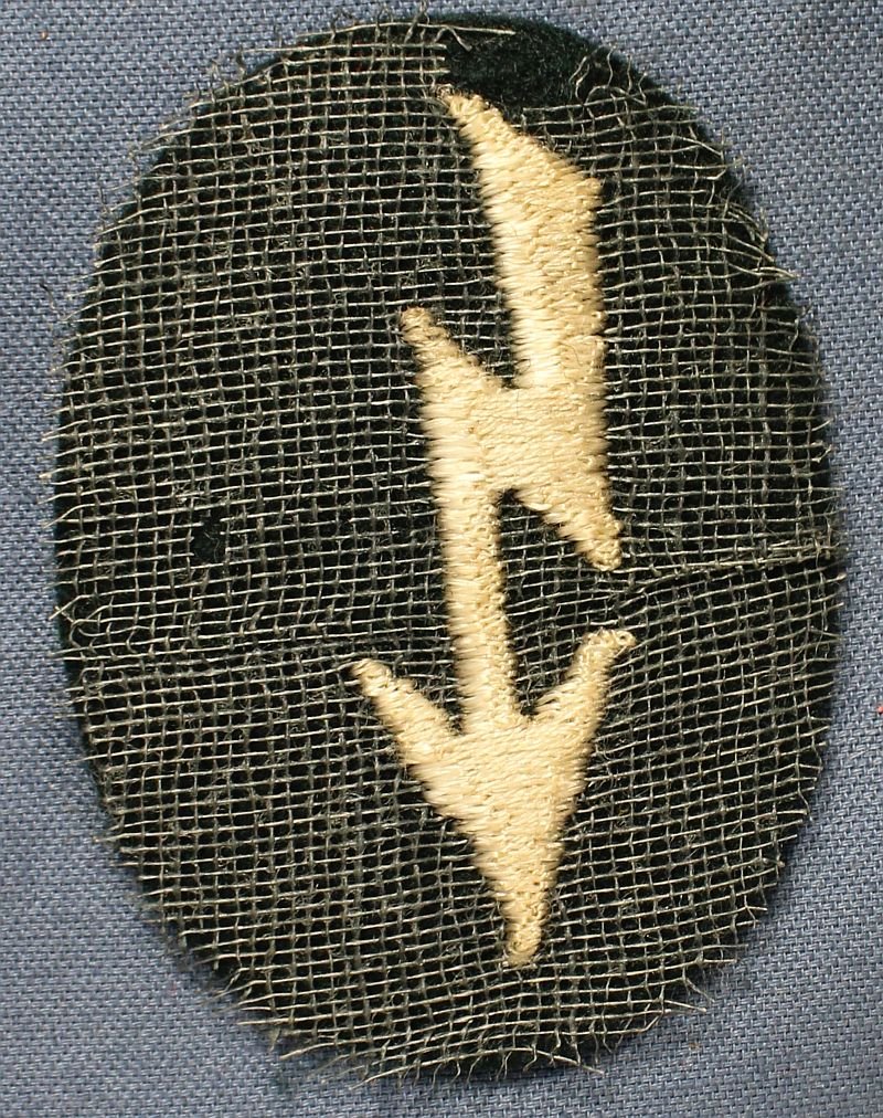 German Army Infantry Signal's Personnel's Sleeve Badge — image 2