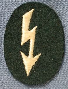 German Army Infantry Signal's Personnel's Sleeve Badge