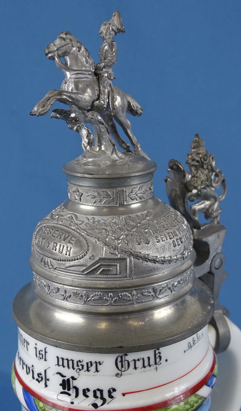Named Imperial German 5th Royal Bavarian Field Artillery Regiment 'King Alfons XIII of Spain' Reservist Stein — image 6