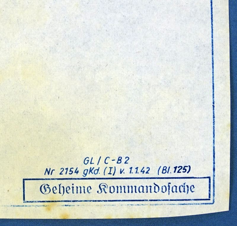 Luftwaffe Aircraft Blueprint Sheet for the Prototype Focke-Wulf Fw 300 — image 2
