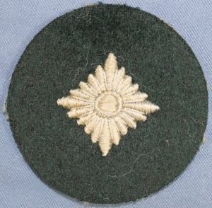 German Army Oberschütze Sleeve Rank Pip