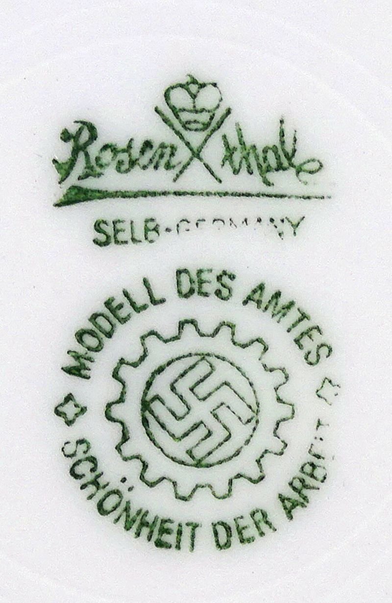 DAF Labor Front Large Soup Bowl by Rosenthal Porcelain — image 5