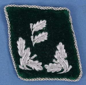 Single German State Forest Service Revierforster Collar Tab