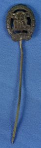 Bronze DRL Sport Badge Stickpin by Wernstein