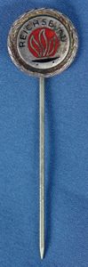 Reichsbund Stickpin in 925 Silver by Hoffstatter