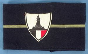 Kyffhauserbund Veteran Organization Beirats- und Ehrenmitglieder der Kameradschaften Armband Level