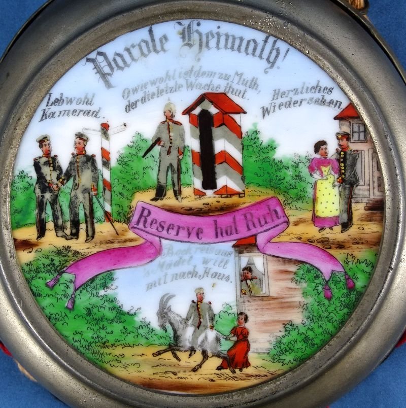 Named Imperial German 60th (7th Brandenburg) Infantry 'Margrave Charles' Regiment Reservist Flask — image 4