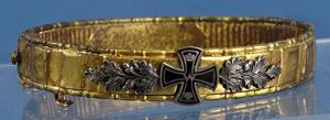 1914 Patriotic Imperial German Ladies Iron Cross Bracelet