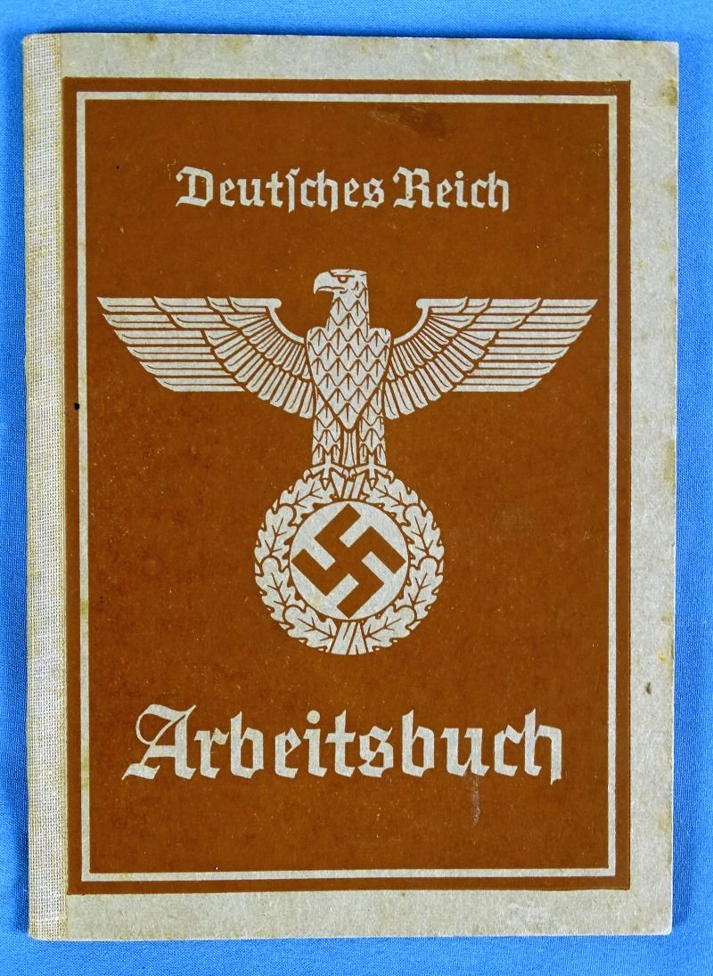 Third Reich Anti Partisan Badge Award Document and Civil Tax Inspector Appointment Group of One Man — image 6