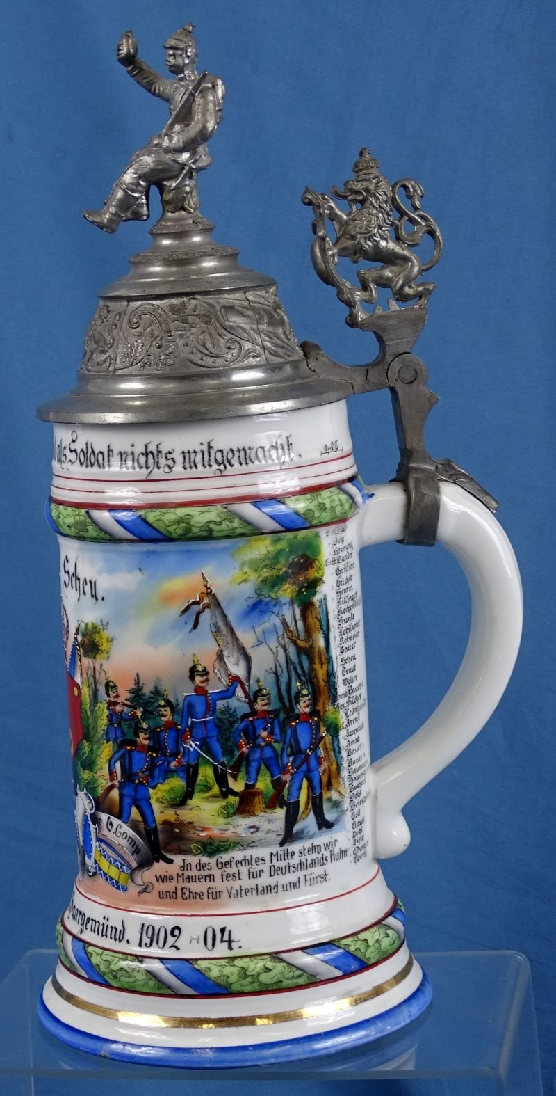 Named Imperial German 23rd Royal Bavarian Infantry Regiment Reservist Stein — image 2