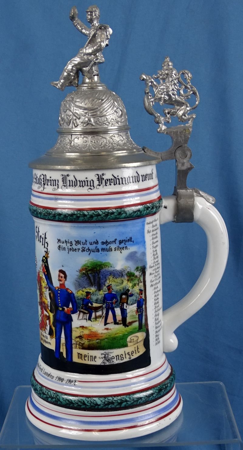 Named Imperial German 18th Royal Bavarian Infantry Regiment 'Prince Ludwig Ferdinand' Reservist Stein — image 3