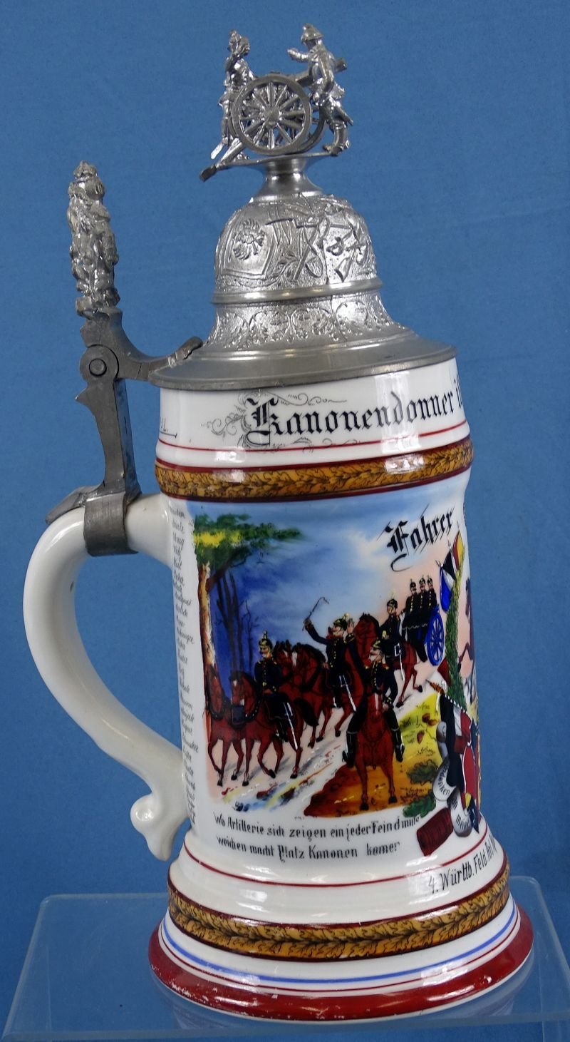 Named Imperial German 65th (4th Württemberg) Field Artillery Regiment Reservist Stein — image 3