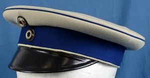 Imperial German Garde Cuirassier Regiment Officer Visor Cap