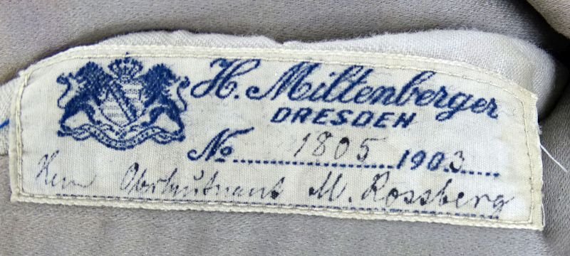 Named 1903 Dated Imperial German Oberleutnant Tunic 'Kaiser Franz Joseph von Osterreich, Konig von Ungarn' — image 11