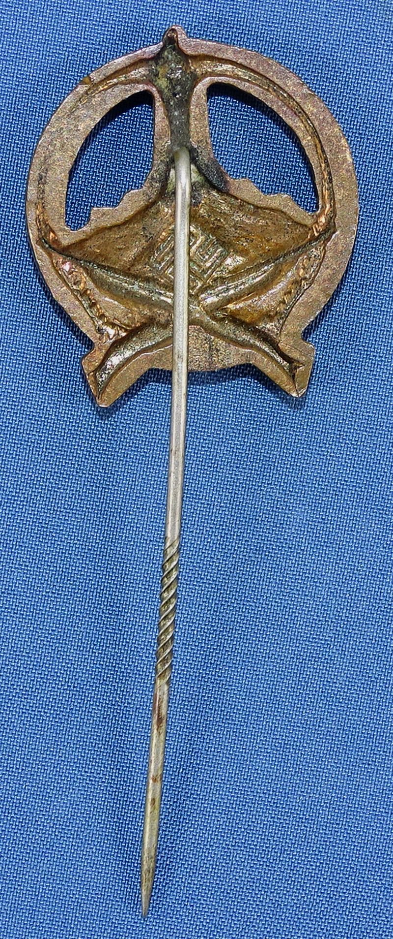 DRKB Deutscher Reichskriegerbund Bronze Shooting Award Stickpin — image 2