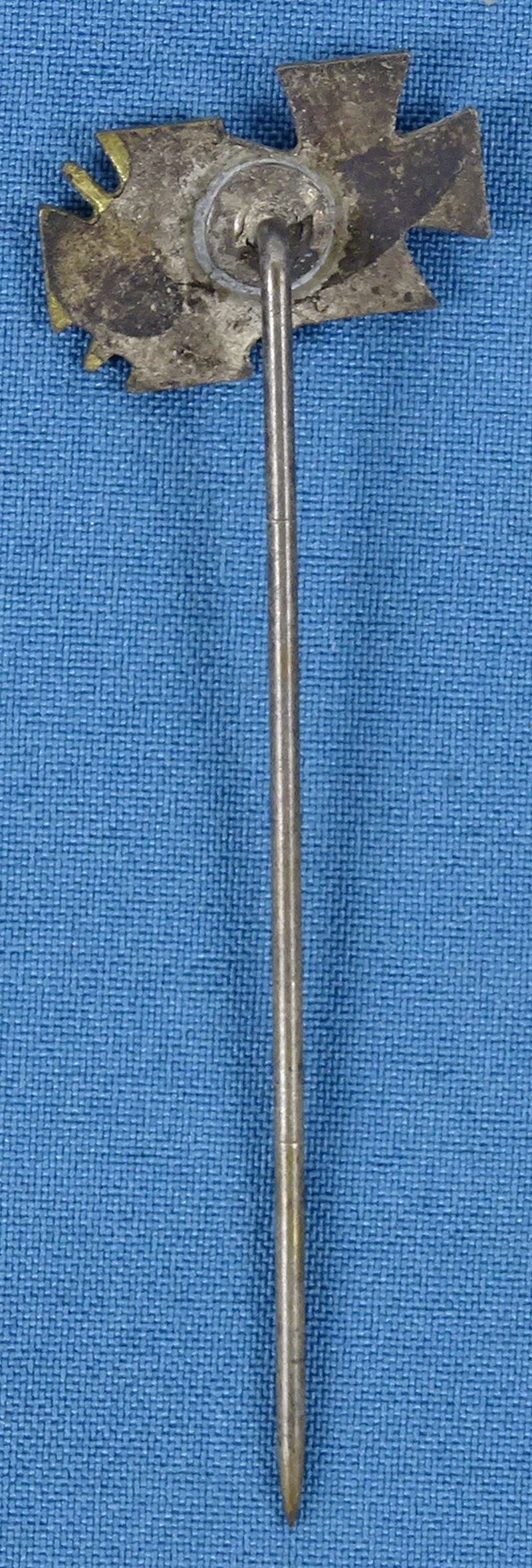 WWI Medals Stickpin with Iron Cross and Hindenburg Cross — image 3