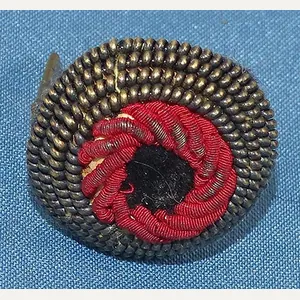 Imperial German Bullion National Colors Visor Cap Cockade