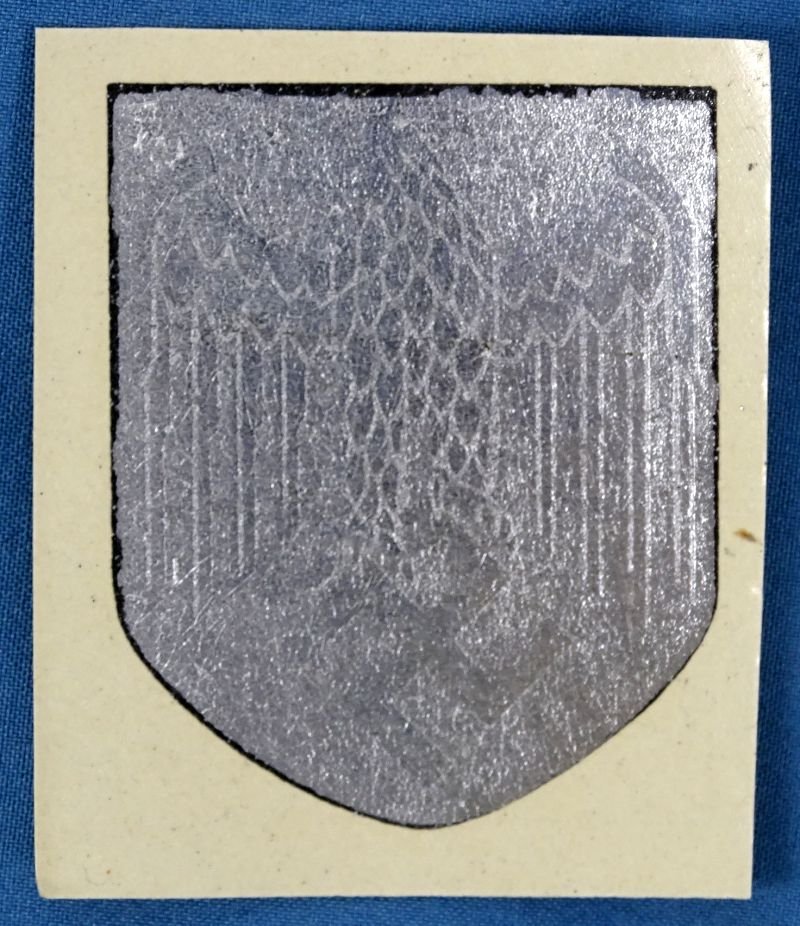 Unused WWII German Army Eagle Helmet Decal — image 2