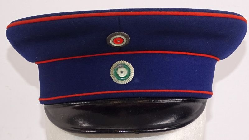 Imperial German Saxon Medical Officer Visor Cap — image 2