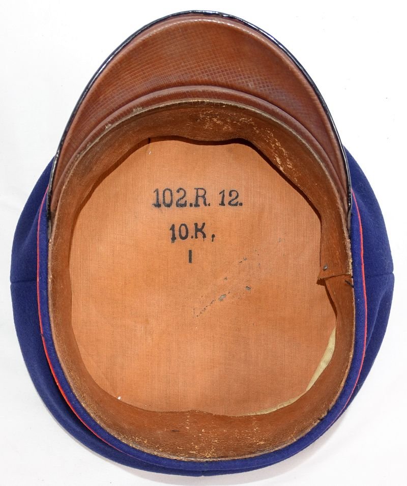 Imperial German Saxon Medical Officer Visor Cap — image 8