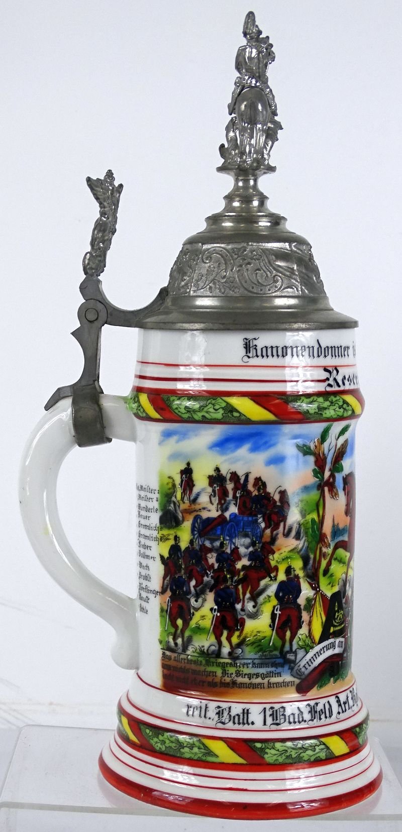 Named Imperial German 14th (1st Baden) Field Artillery Regiment Reservist Stein — image 4
