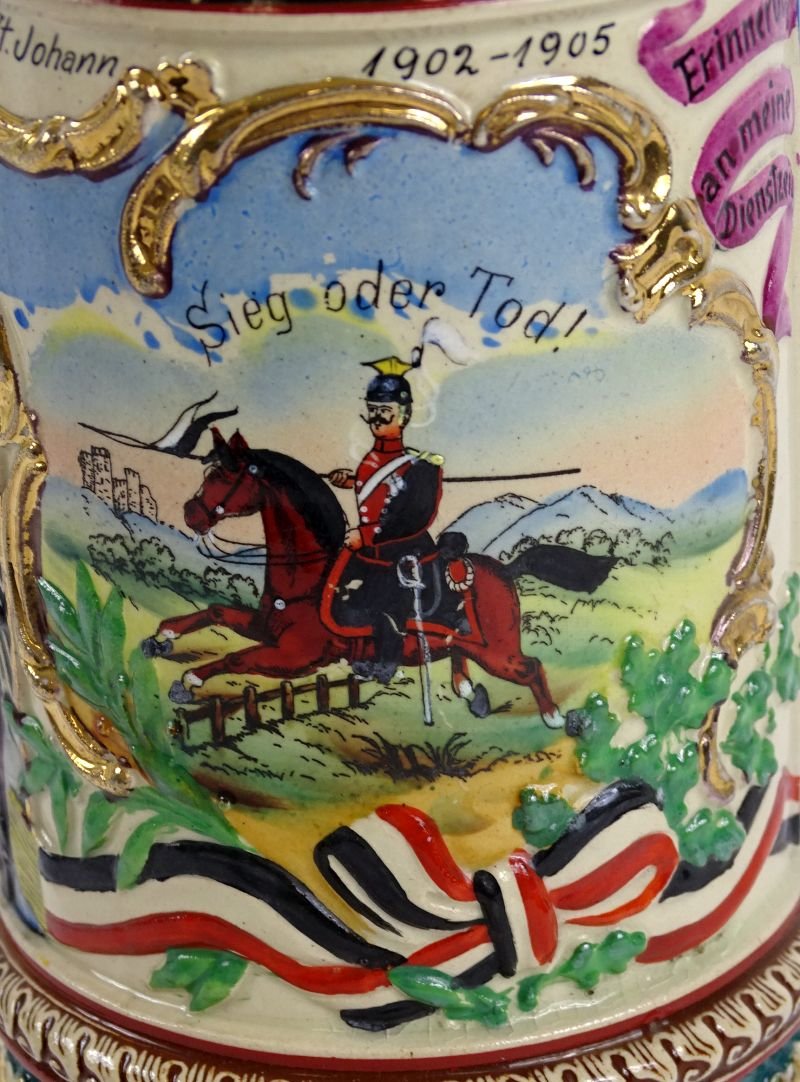 Named Imperial German 7th (Rhenish) Uhlan 'Archduke Frederick of Baden' Regiment Reservist Stein — image 2