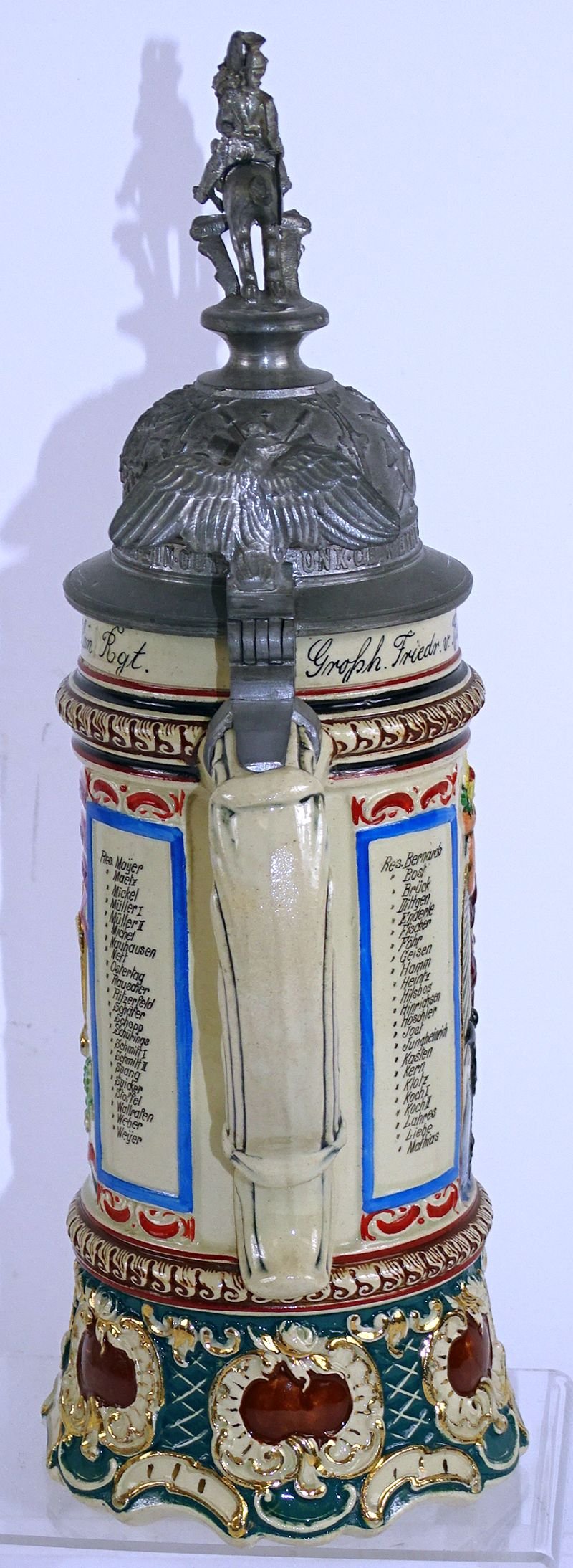Named Imperial German 7th (Rhenish) Uhlan 'Archduke Frederick of Baden' Regiment Reservist Stein — image 4