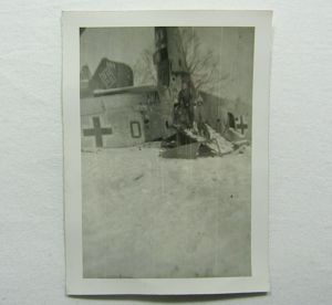 Photograph of Wrecked German Plane