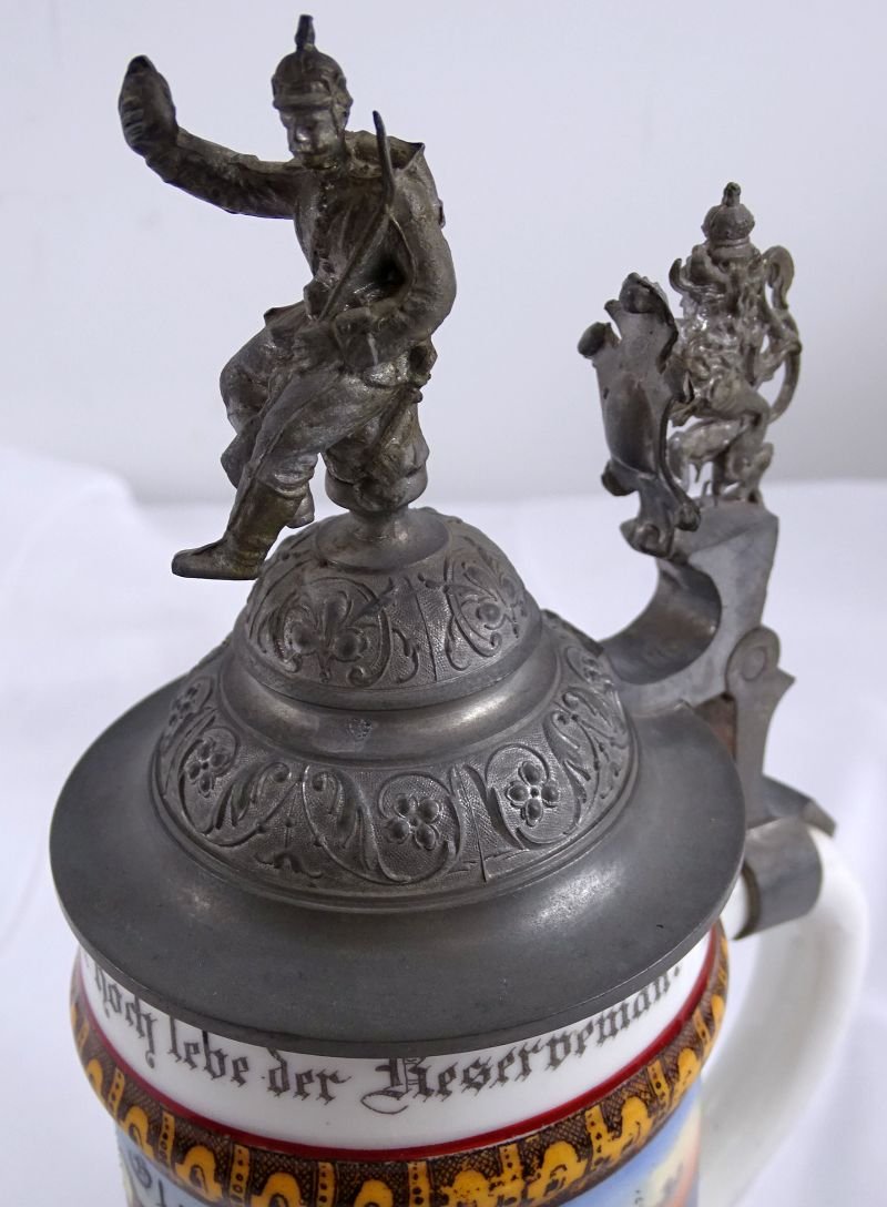 Imperial German 17 Bavarian Infantry Regiment 'Orff' Reservist Stein — image 5