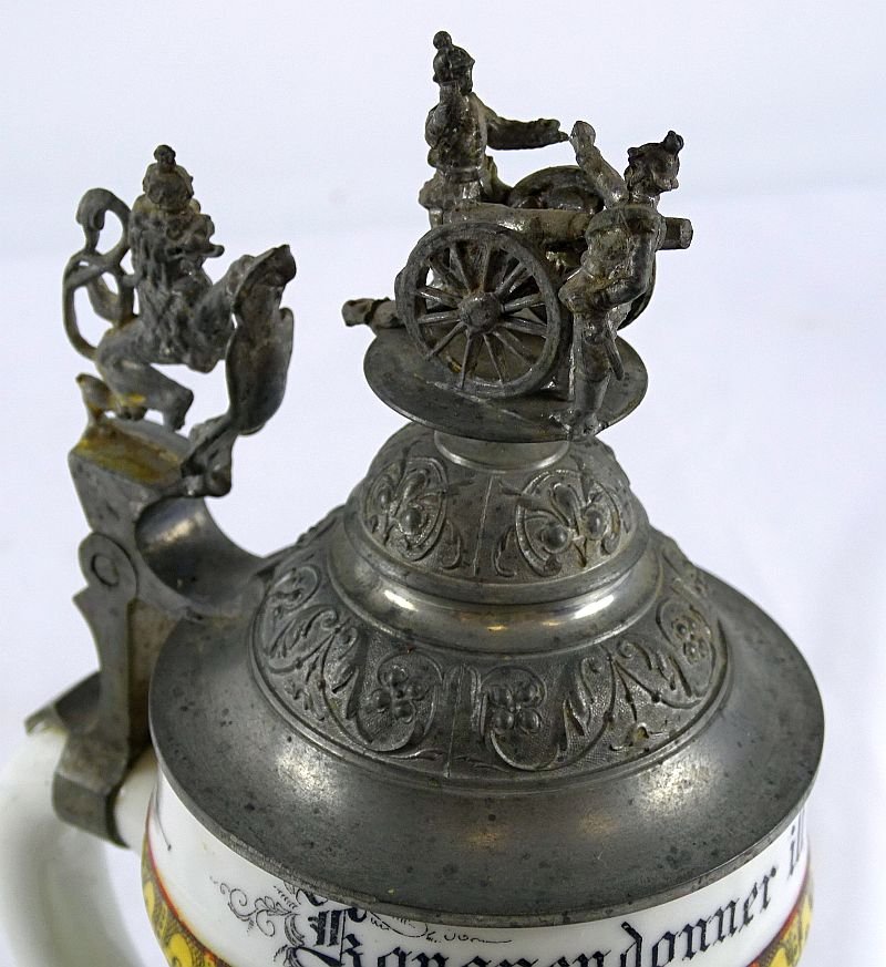 Imperial German 61st (2nd Grand Ducal Hessian) Field Artillery Reservist Stein — image 6
