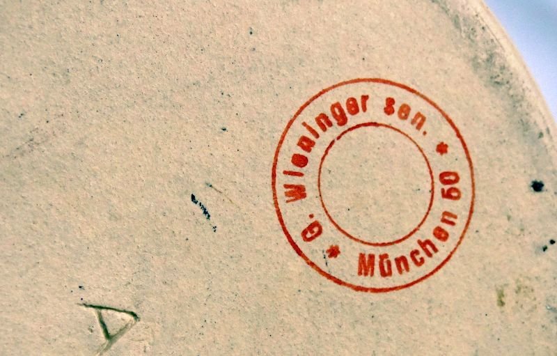 Weimar 4th Saxon Signals Battalion 12 Years of Service Stein — image 3