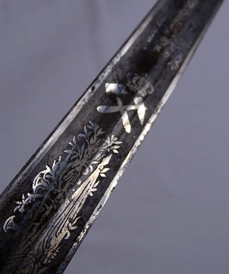 Imperial German Triple Etched Prussian Mining Officer Sword — image 4