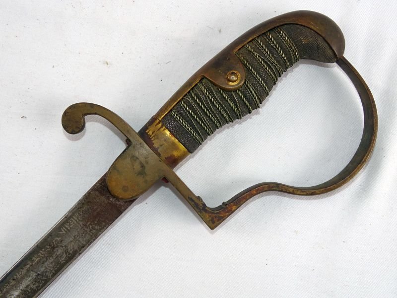 Imperial German Triple Etched Prussian Mining Officer Sword — image 8