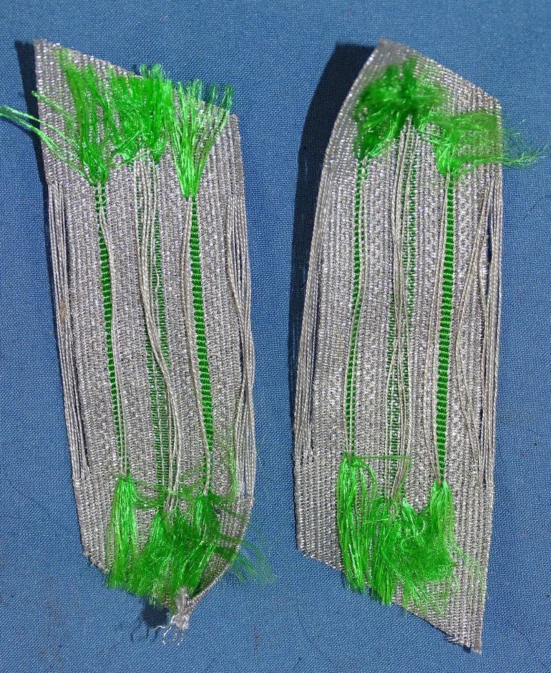 Pair German Army Panzer Grenadier Collar Tabs — image 2